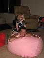 Biz and Mom on Beanbag 02